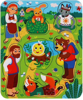 Сортер Mapacha Вкладыши. Колобок / 962017