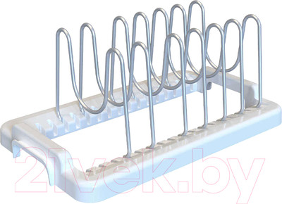 Держатель для крышек Primanova M-E82-01 (белый)