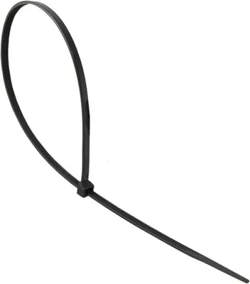 Хомут General Lighting GNC-48-200-B нейлоновый / 475334 (100шт, черный)