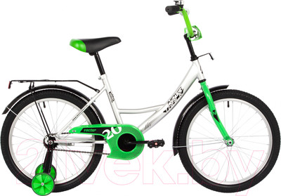 Детский велосипед Novatrack Vector 203VECTOR.SL22 (серебристый)