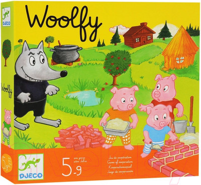 Настольная игра Djeco Три поросенка / 08427