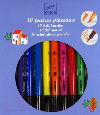 Фломастеры Djeco Двухсторонние / 08800