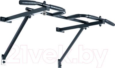 Турник Absolute Champion Треххватный Мультихват к стене / АЧ 11671 (черный/черные ручки)