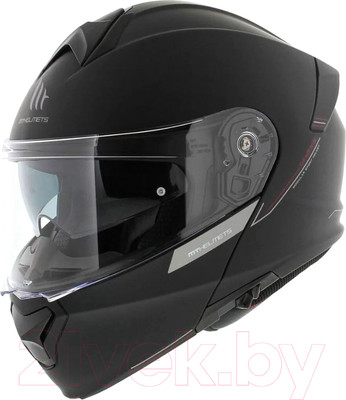 Мотошлем MT Helmets Genesis SV Solid A1 (XXL, матовый черный)