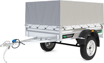 Прицеп для автомобиля ТитаН 2013 / 7197-0000010-01 (30см борт, тент 600мм оцинкованный)