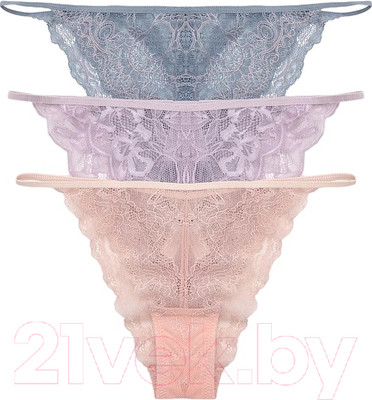 Комплект женских трусов Mark Formelle 412432-3 (р.102, серый кремень-2)