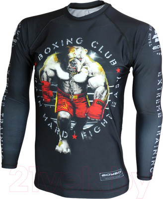 Лонгслив для единоборств BoyBo Bulldog детский для ММА (3XL)