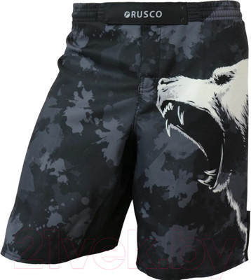 Шорты для единоборств RuscoSport Grizzly детские для ММА (S)