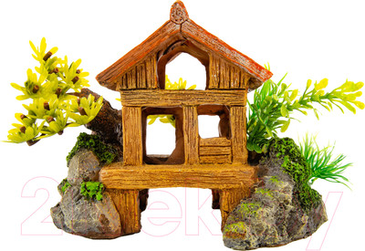 Декорация для аквариума Exoprima Домик / 41167/EP