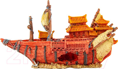 Декорация для аквариума Exoprima Корабль Призрак / 41198/EP