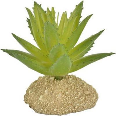 Декорация для террариума Exoprima Растение Алое / 40034/EP (зеленый)