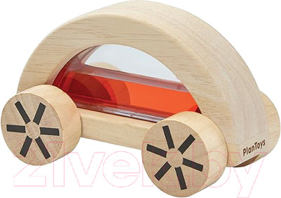 Автомобиль игрушечный Plan Toys Wautomobile / 1637 (красный)