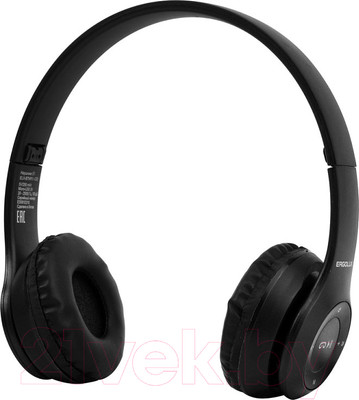 Беспроводные наушники Ergolux ELX-BTHP01-C02 (черный)