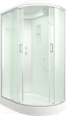 Душевая кабина IVA 120x80x215 / SC012CML (белый/матовое стекло)