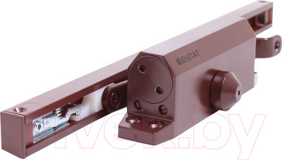 Доводчик с каналом скольжения БУЛАТ Arctic ДД 502/4 AH-С (коричневый)