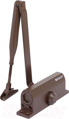 Доводчик с рычагом БУЛАТ Ultimate ДД-100 A-C (коричневый)