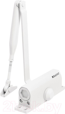 Доводчик с рычагом БУЛАТ Ultimate ДД-100 A-W (белый)