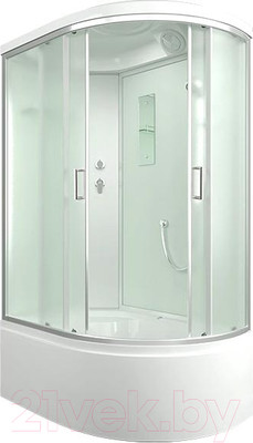 Душевая кабина IVA 120x80x215 / SC120CML (белый/матовое стекло)