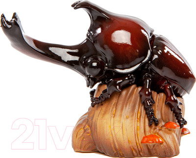 Фигурка коллекционная Exoprima Жук-дупляк / 56336/AH (темно-коричневый)