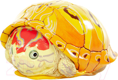 Фигурка коллекционная Exoprima Красноухая черепаха / 56342/AH (желтый/красный)