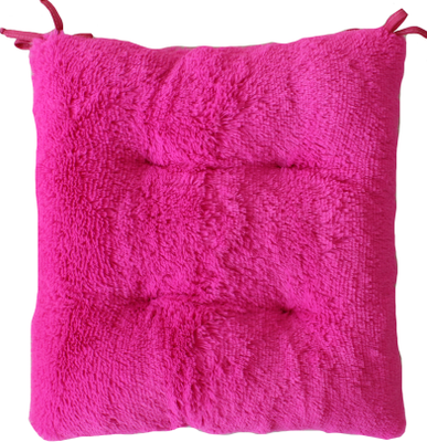 Подушка на стул Lanatex Plush 0350 / 22333 (44x44x10см, фуксия)