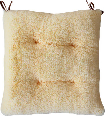 Подушка на стул Lanatex Plush 0350 / 22337 (44x44x10см, сливочный)