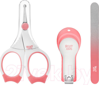 Маникюрный набор детский Roxy-Kids RPS-004-P (коралловый)