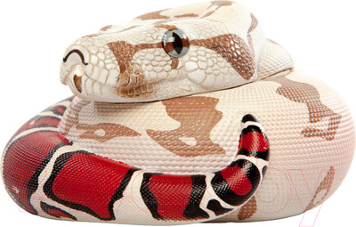 Фигурка коллекционная Exoprima Питон / 56355/AH (серый/красный)