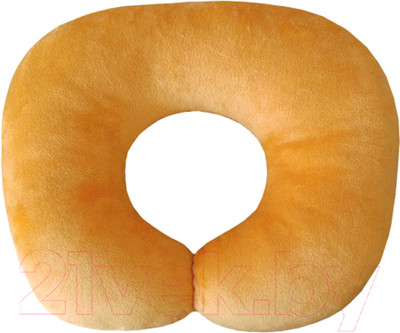 Подушка на шею Lanatex 0322 / 22272 (30x34x6.5см, оранжевый)