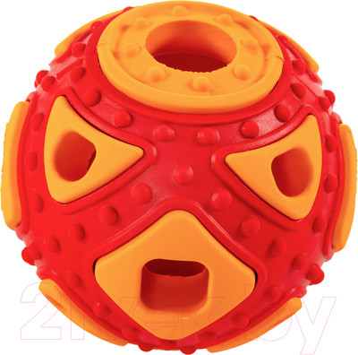 Игрушка для собак SkyRus Мяч для лакомств / 145011 (оранжевый)