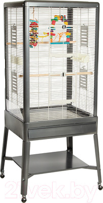 Клетка для птиц SkyRus Colorado I / B21440/SR (темно-серый)