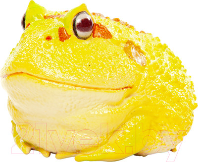 Фигурка коллекционная Exoprima Лягушка-рогатка / 56366/AH (светло-желтый)