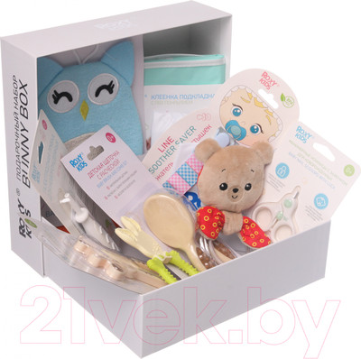 Подарочный набор Roxy-Kids Bunny Box для новорожденного / RGF-00 (10 предметов)