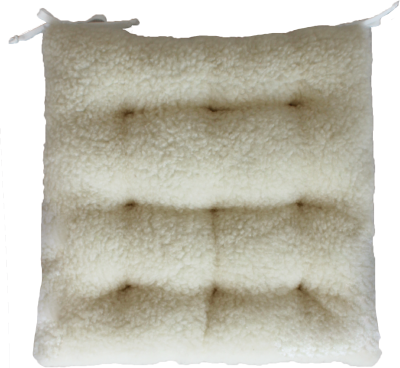 Подушка на стул Lanatex Wool 0349 / 22329 (44x44x9см, молочный)