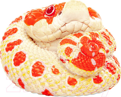 Фигурка коллекционная Exoprima Свиноносный змей / 26399/AH (желтый/красный)