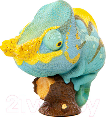 Фигурка коллекционная Exoprima Хамелеон Парсони / 56430/AH (мятный/желтый)