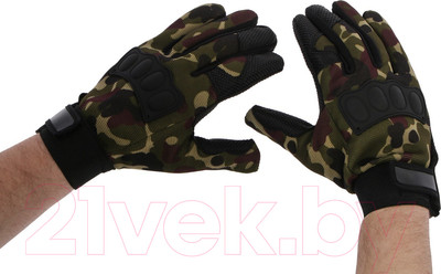 Мотоперчатки Sima-Land 7581867 (милитари)