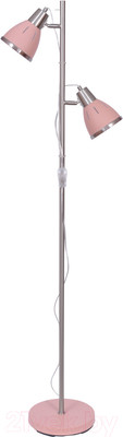 Торшер ArtStyle Garda HT-851x2RN (розовый/никель)