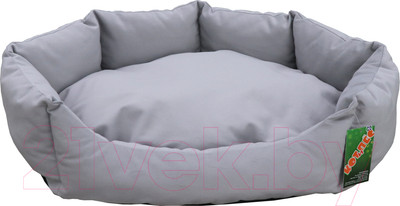 Лежанка для животных Кот и Пёс Соня №3 / Л7050М-С (серый)