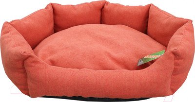 Лежанка для животных Кот и Пёс Соня №3 / Л7050М-С (оранжевый)