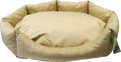 Лежанка для животных Кот и Пёс Соня №4 / Л9070М-С (бежевый)