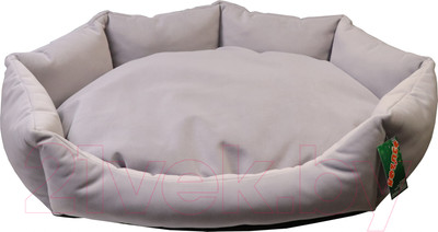 Лежанка для животных Кот и Пёс Соня №4 / Л9070М-С (серый)