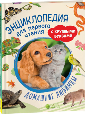 Энциклопедия Росмэн Домашние любимцы, твердая обложка
