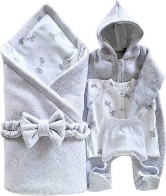 Набор на выписку Sofi Весенний / 5028-3 (серый)