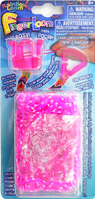 Набор для плетения Rainbow Loom Фингер Лум / R0039B (розовый)