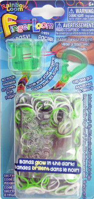 Набор для плетения Rainbow Loom Фингер Лум / R0041B (зеленый)