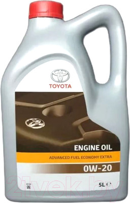 Моторное масло Toyota/Lexus 0W20 AFE EXTRA SN Plus GF-5 / 08880-86294 (5л)