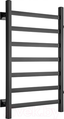 Полотенцесушитель водяной Ростела Экспи Квадро V 30 50x80/7 (1/2") (боковое, черный)