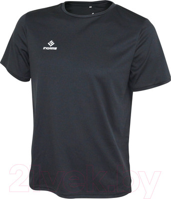 Футболка игровая футбольная Ingame Детская (р.34, черный)