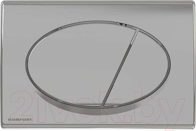 Кнопка для инсталляции Komfort KIS-C071 (хром)